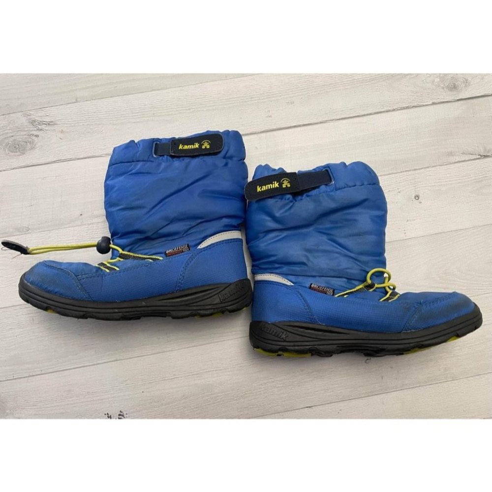 Kids Blue Kamik Snowboots Size 2